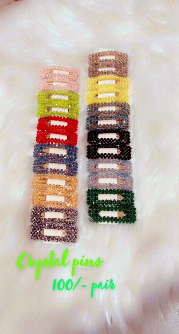 Crystal stone pins - Image 2